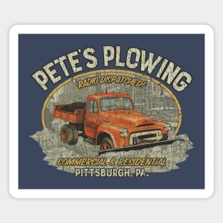 Pete’s Plowing 1956 Magnet